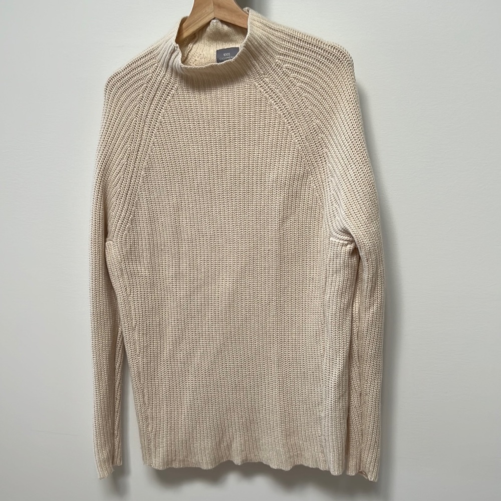 White 100% Cashmere pullover